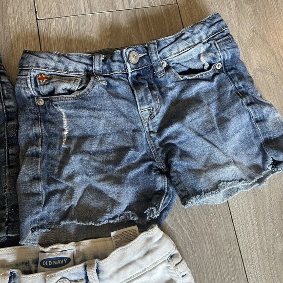 Hudson|Old Navy| Children’s Place Girls Jean Shorts size 6/7 Lot Of 3 - Picture 5 of 14